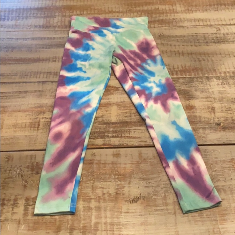 Girls Tie Dye Leggings